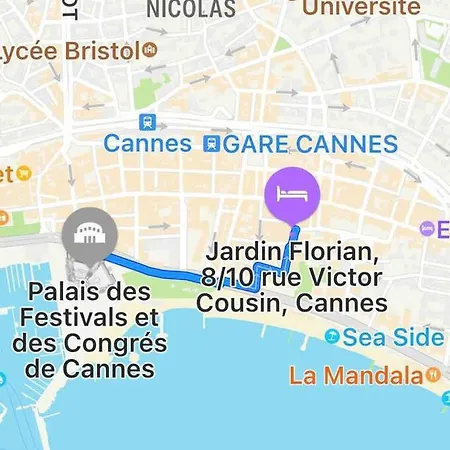 Διαμέρισμα 2/3 Pieces Plein Centre 200 M De La Plage +parking